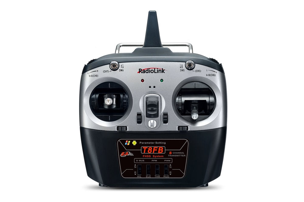 Sender T8FB BT mit Empfänger R8EF, Radiolink, 8-Kanal RC-Set 2.4.GHz FHSS