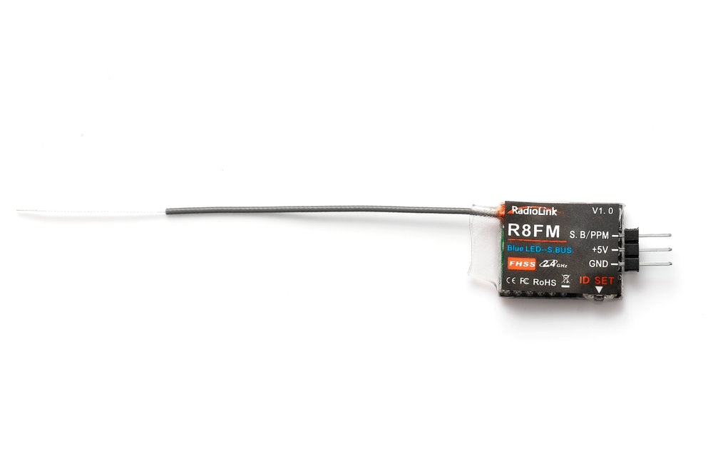 Empfänger Radiolink R8FM, 8-K Mini S-BUS/PPM-Serial Receiver, 300-600m Reichw.