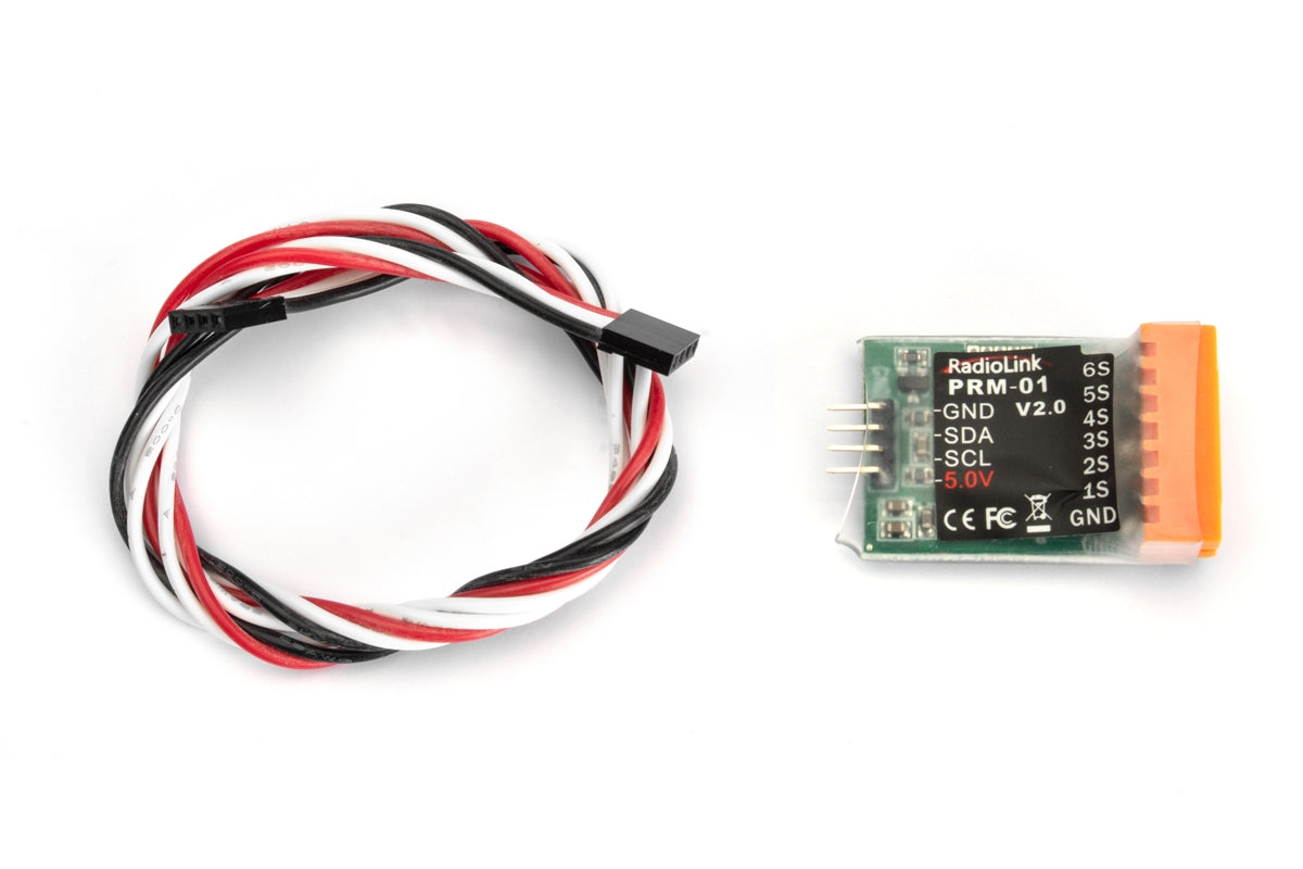 Radiolink PRM-01 Telemetry Voltage Module, 1-6S XH Socket for R9DS/R12DS
