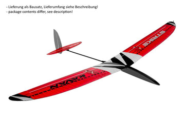 Strike DLG Wood Kit with Carbon Tube Spar, 1498mm Wingspan, # KAV02.8024
