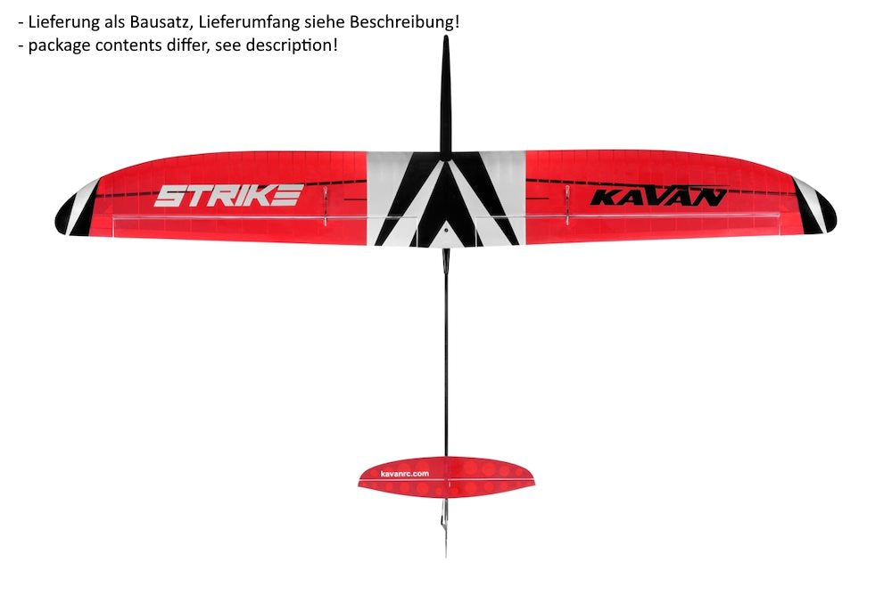 Strike DLG Wood Kit with Carbon Tube Spar, 1498mm Wingspan, # KAV02.8024