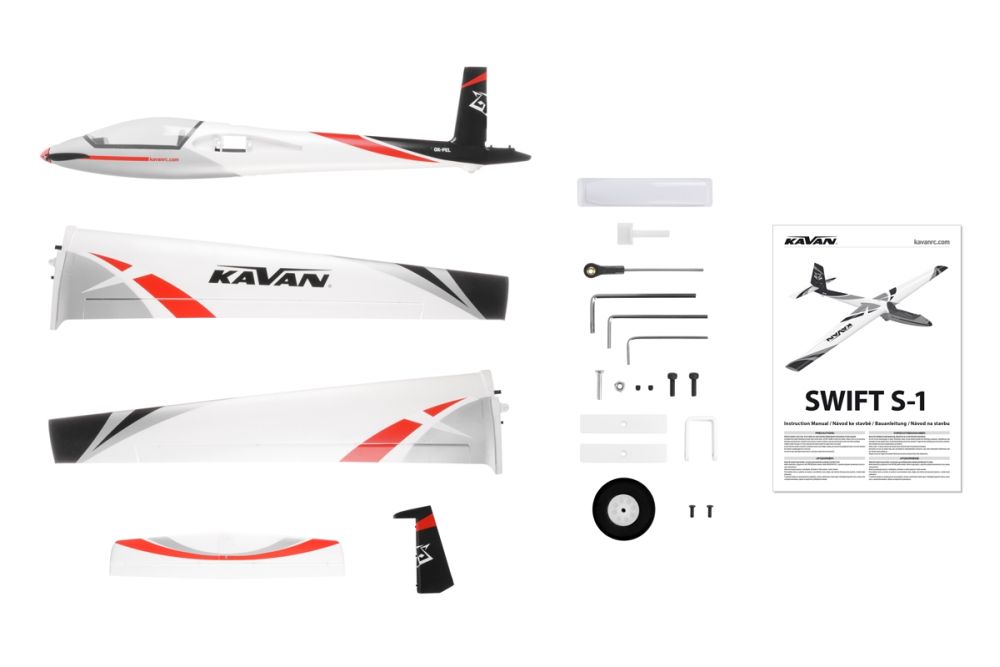 KAVAN Swift S-1, Span 2400mm, ARF, BLUE # KAV02.8082-BLUE