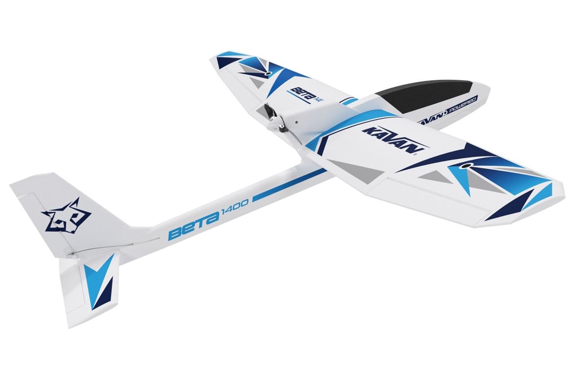 Beta 1400 ARF version BLUE, wingspan 1400mm, beginner model