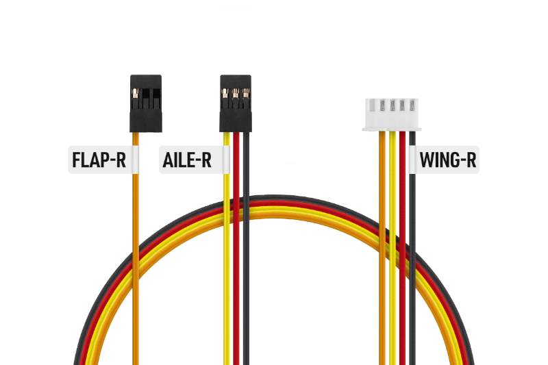 Cable set for wing connection for Kavan PULSE, # KAV02.8091.9S