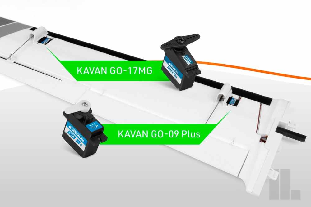 KAVAN Pulse 2200 V2 ARF, Wingspan 2206mm, Orange, # KAV02.8091