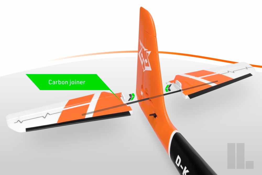 KAVAN Pulse 2200 V2 ARF, Wingspan 2206mm, Orange, # KAV02.8091