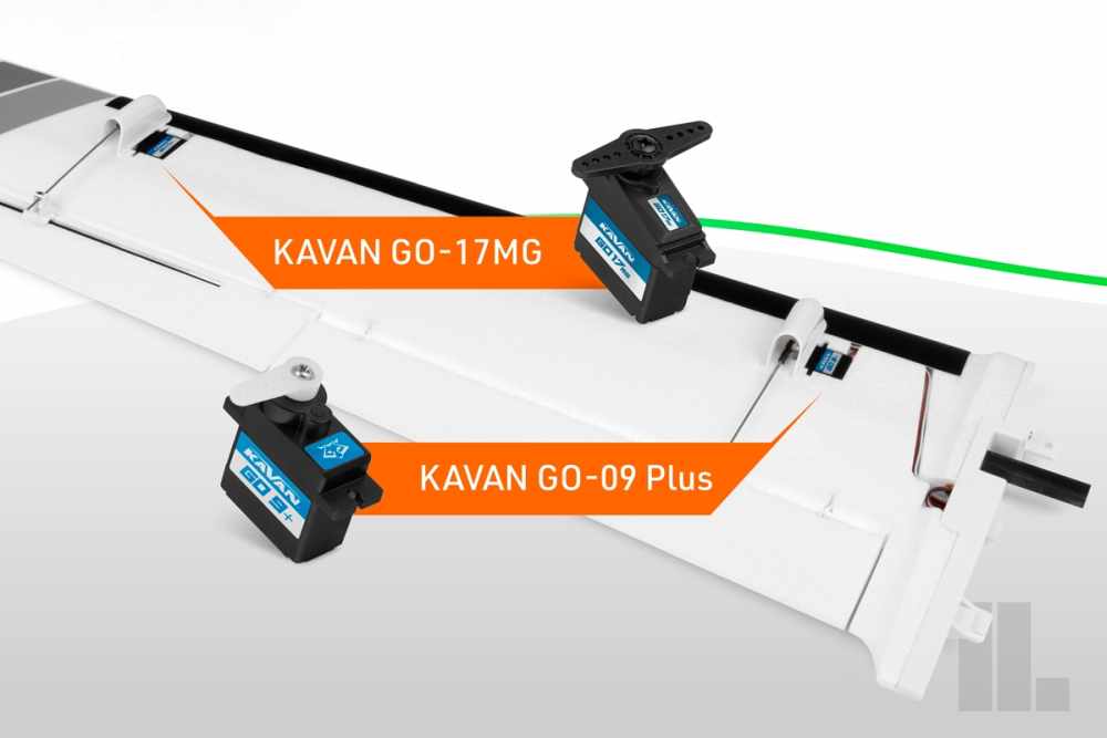 KAVAN Pulse 2200 V2 ARF, Wingspan 2206mm, green, # KAV02.8092