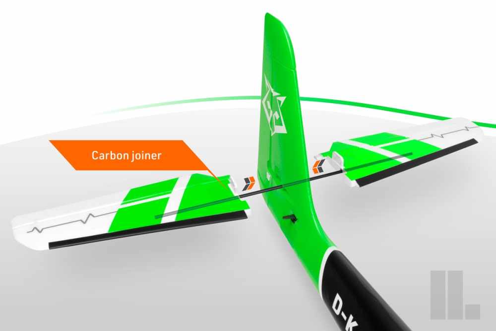 KAVAN Pulse 2200 V2 ARF, Wingspan 2206mm, green, # KAV02.8092