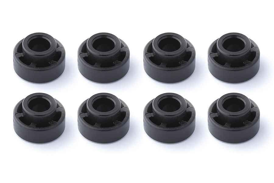 Delrin Lagerscheiben zu 1 Paar Rädern, 4 Stück 5mm; 4 Stück 6mm, # KAV0268