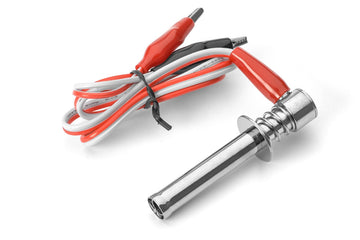 Glühkerzenstecker lang, Spannzangenklemmung, 55.5mm Schaft