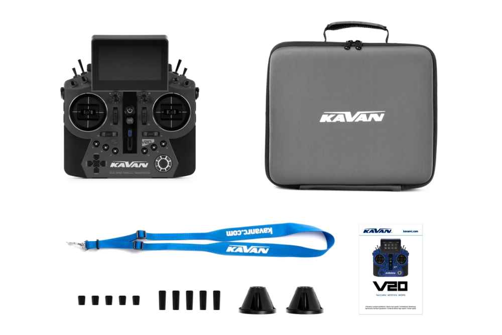 KAVAN Sender V20, GRAU, 24-Kanal, 2.4GHz, # KAV16.1001