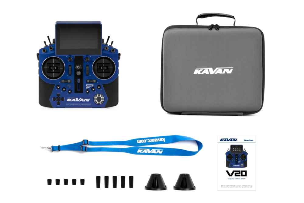 KAVAN Sender V20, BLAU, 24-Kanal, 2.4GHz, # KAV16.1002
