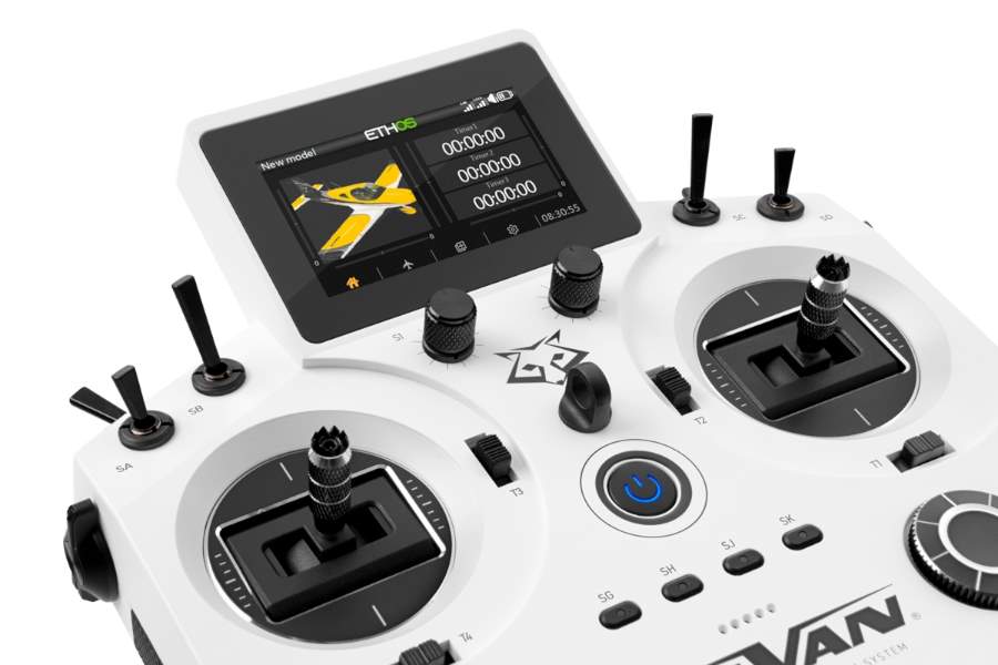 KAVAN Sender V15, WEISS, 24-Kanal, 2.4GHz, # KAV16.1003