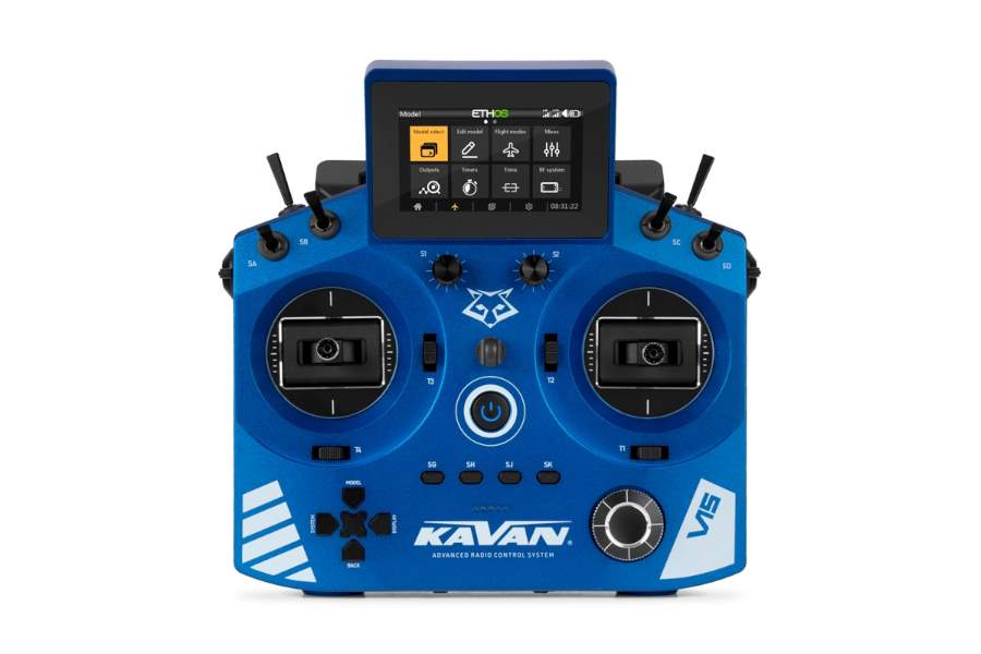 KAVAN Sender V15, BLAU, 24-Kanal, 2.4GHz, # KAV16.1004