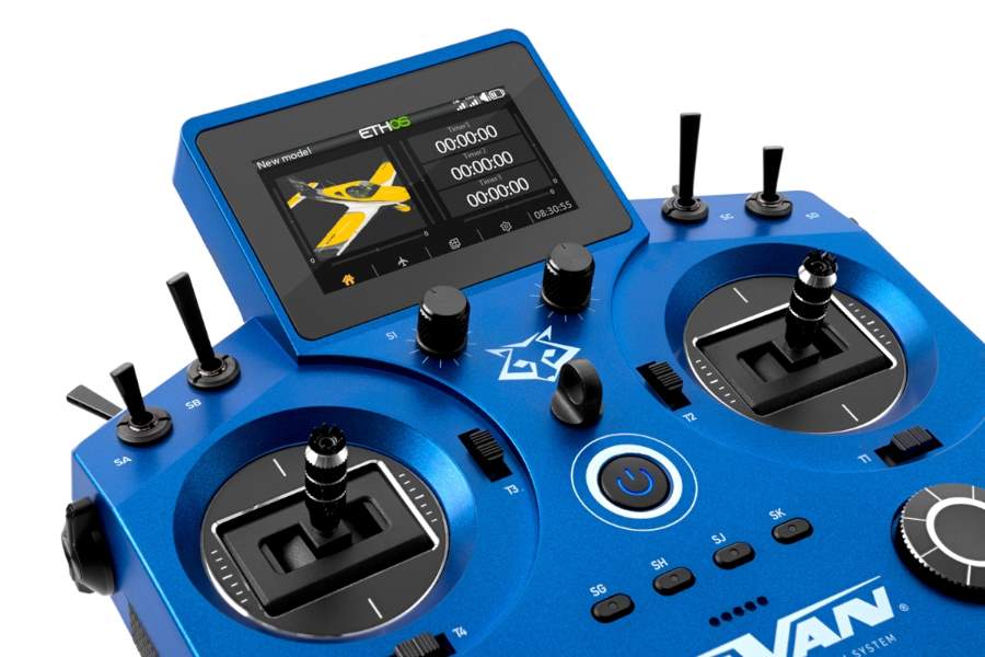 KAVAN Sender V15, BLAU, 24-Kanal, 2.4GHz, # KAV16.1004