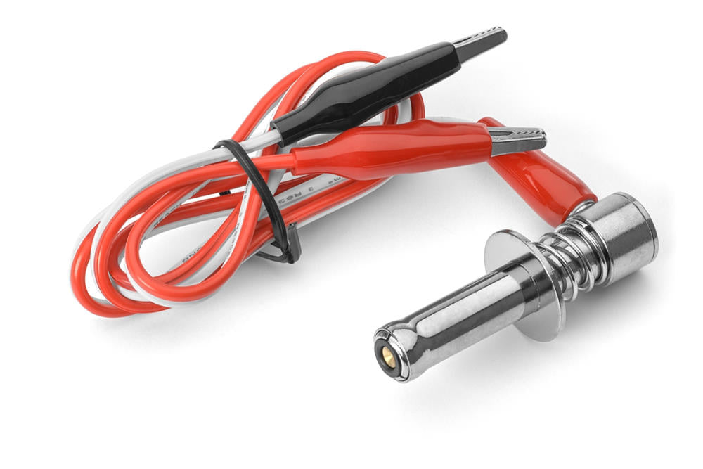 Glühkerzenstecker kurz, Spannzangenklemmung, 33.5mm Schaft