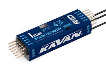 KAVAN Empfänger R10 STABI, 10-Kanal, 2.4GHz, # KAV18.10010S