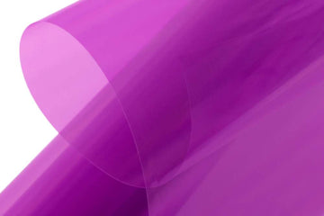 Kavan Bügelfolie TRANSPARENT HELLVIOLETT, 640mm breit, 2m Rolle