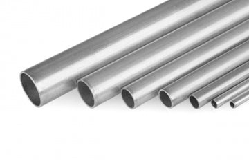 Hard aluminum tube 5.0mm x 4.15mm, approx. 1000mm long, seamless, approx. 16.5g