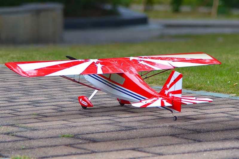 Super Decathlon V2, Wingspan 1400mm, ARF, Red, # OMPP002R