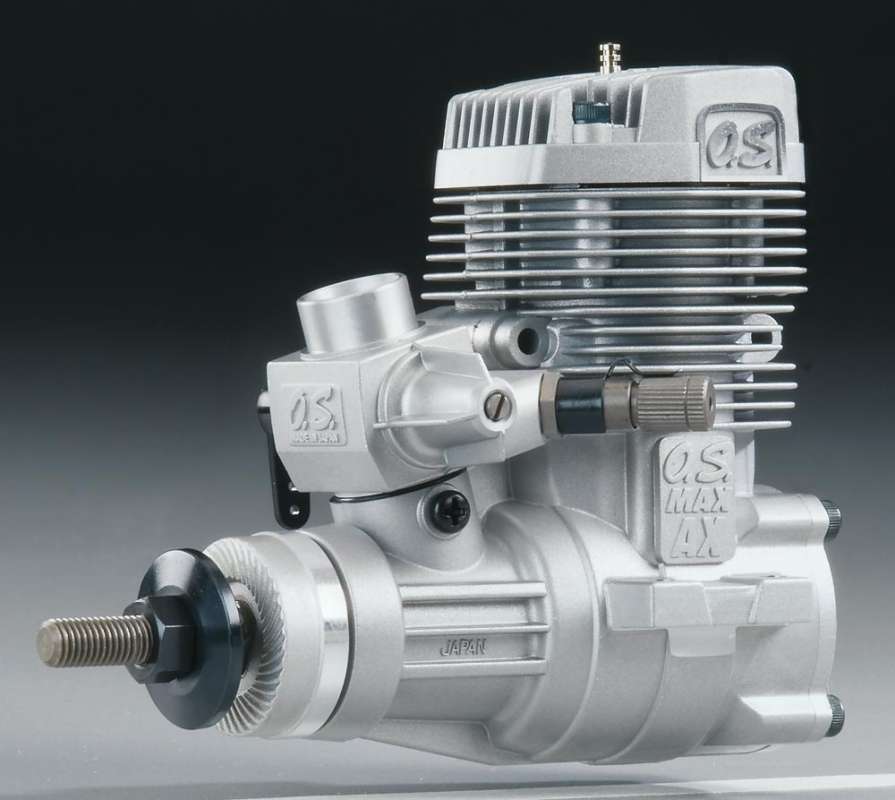 OS MAX-35AX (5.77 cc), (21K) incl. muffler E3080, # OS13100