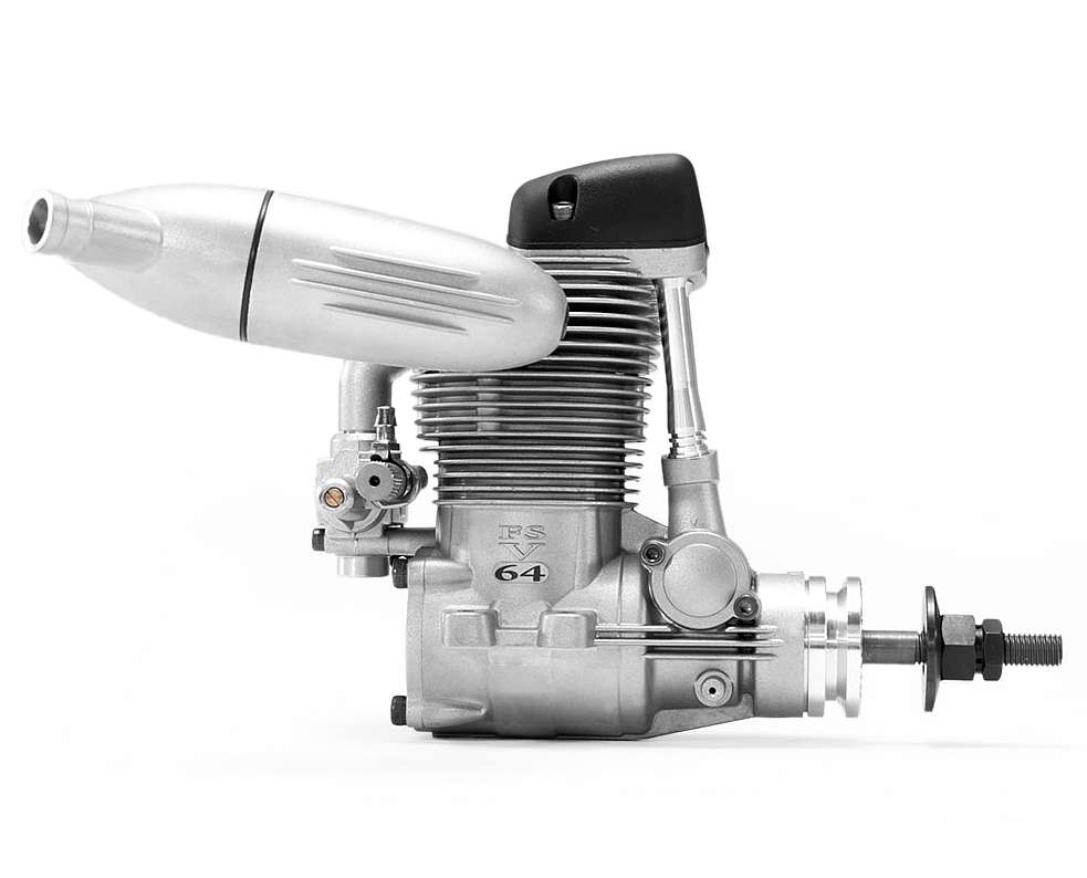 OS FS-64V, (10.46 ccm), (61T) inkl. Schalldämpfer, # OS3AY00