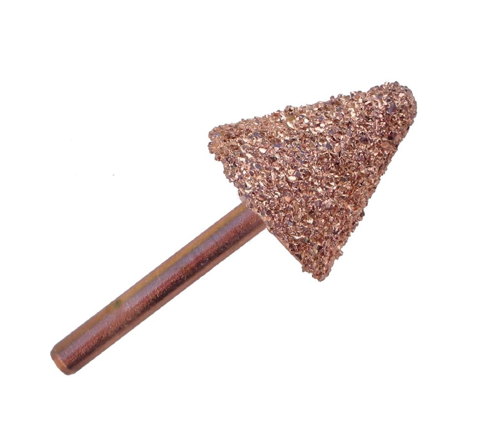 Perma-Grit Burr Coarse, Cone Blunt, 16mm #RF2C