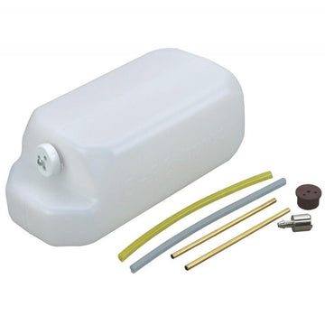 Kunstflugtank 950ml, für Methanol/Benzin,  197x94x76.5mm, 160g, Pichler # 10087, DU-BRO #690