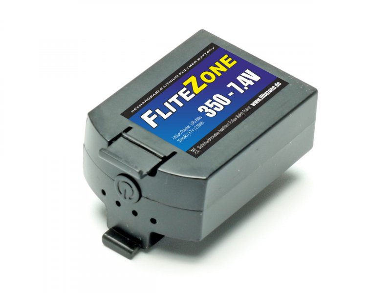 LiPo Akku FliteZone 7.4V-350mAh (zu ADAC-Bo 105), Pichler # 15299