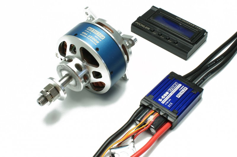 BOOST 160 V2 Brushless Combo, BOOST 160, S-CON 120 HV Regler, Progbox # 15664