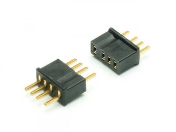 Micro Plug/Socket 4B (4-pin), 1 pair, Pichler # 15868