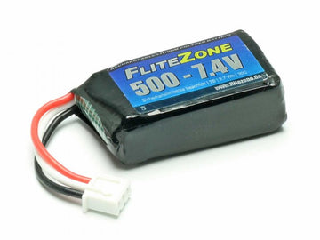 LiPo Battery FliteZone 500 - 7.4V for 120X, 42x14x10mm, 25g, Pichler # 15890