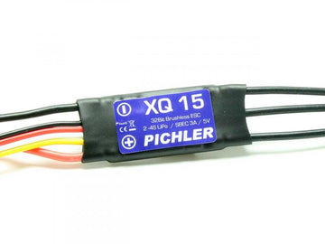Brushless Regler XQ+ 15, 15/30A, 2-4 LiPo/LiIo, BEC 5V, 3A, Pichler # 15919