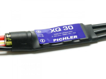 Brushless Regler XQ+ 30 SLIM, 30/40A, 2-4 LiPo/LiIo, BEC 6V, 3A, Pichler # 15921