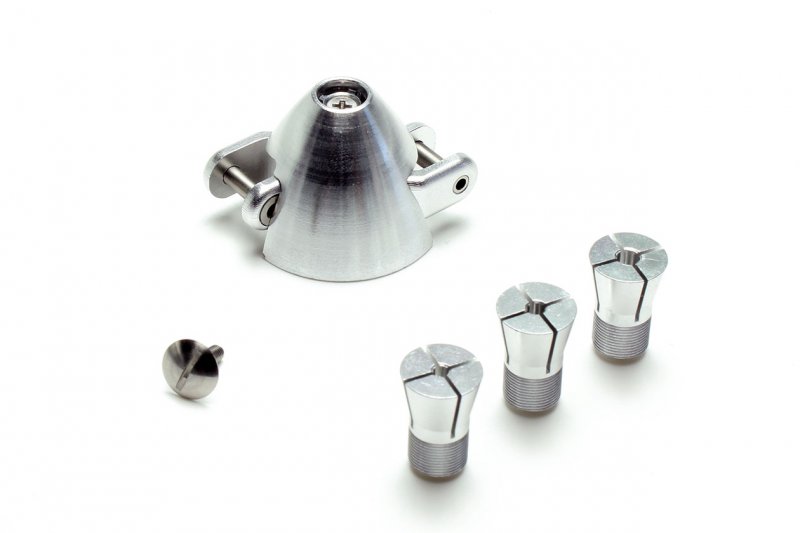 Z-Klappspinner Alu Ø 25mm, für 2.0, 2.3, 3.0 u. 3.17mm Wellen, Pichler # 16026