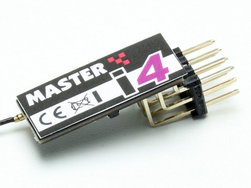 Empfänger MASTER Micro i4, Indoor und Slow-Flyer, Pichler # C2306