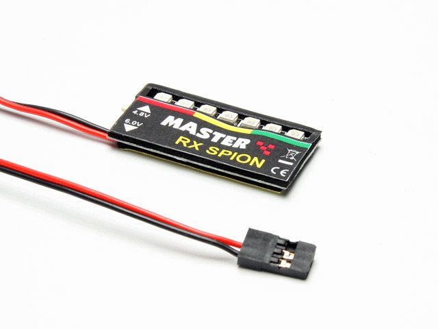 RX Spy - Volt Spy for Receiver Battery, 4 - 5-Cell NiMH, Pichler # C2382