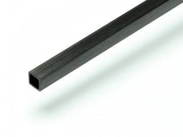 Kohlefaser-Vierkantrohr 4x4mm, innen 3x3mm, 1000mm, Pichler # C4285