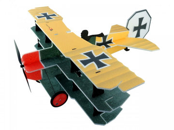 LiL Fokker gelb, Indoormodell, (Combo Set), Spw.680mm, Pichler # C4353