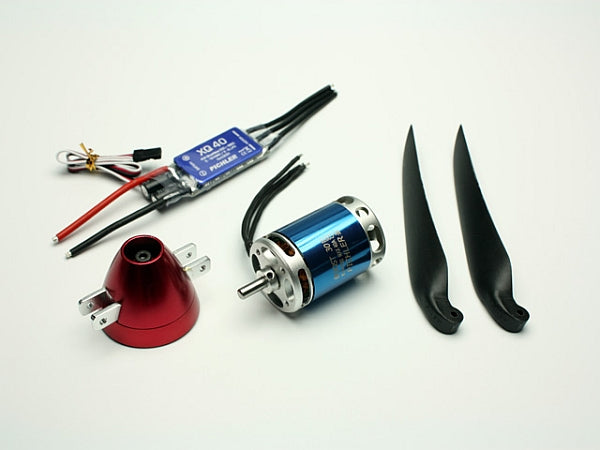 Antriebssatz Brushless für Pichler HAI-2, (BL-Motor/-Regler/KLS/Spinner) # C4390