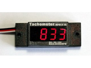 Tachometer CDI, Drehzalmesser für Benzinmotoren, Pichler # C5004