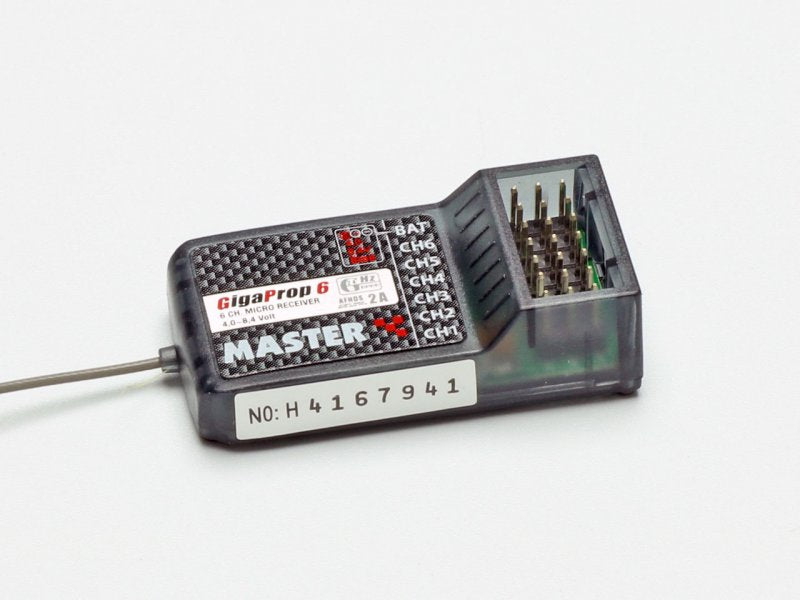 Remote Control Set Master GigaProp 4, 2.4Ghz (Mode 2), Pichler # C5374