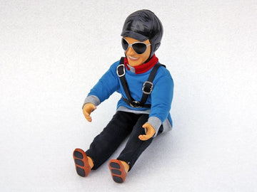 Pilotenpuppe BEN (blau), 380mm hoch, komplett beweglich, Pichler # C5591