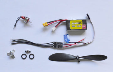 Brushless Antriebsset NANO 5G (Motor, Regler, LiPo, Prop-Saver, Luftschraube)