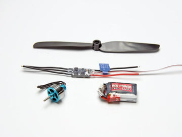Brushless drive set NANO 9G (motor, controller, LiPo, prop-saver, propeller)
