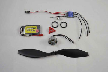 Brushless Drive Set NANO SILVERWIND (Motor, ESC, LiPo, P-Saver, Propeller)