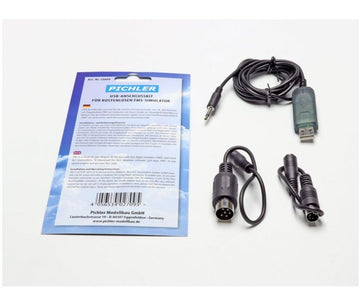Anschlußkit USB (Kabelsatz) zu FMS Flugsimulator V.2, Pichler # C6099
