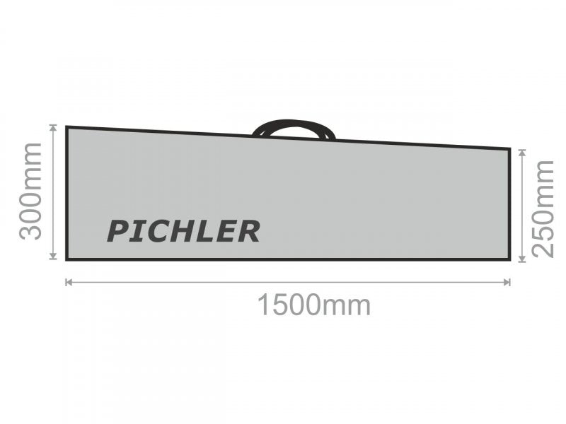 Flächenschutztaschen 3.0m Segler Uni, 1500 x 300mm (2St.), Pichler # C6218