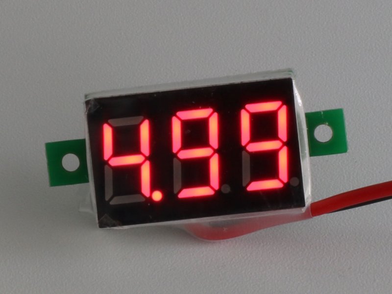 Volt Spion RX Digital, Digitalanzeige für Spannungen von 3-30V, Pichler # C6668
