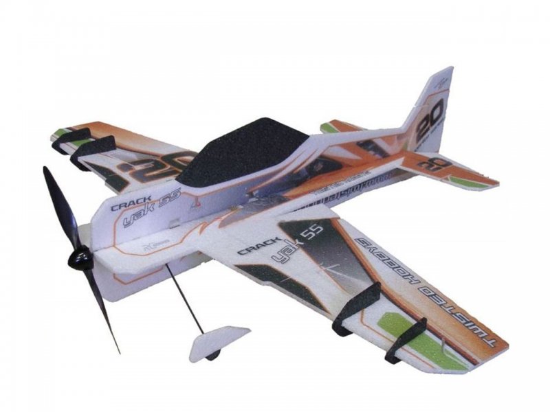 Crack Yak 55 (orange), Spw. 800mm, EPP-Indoormodell, Pichler # C6804